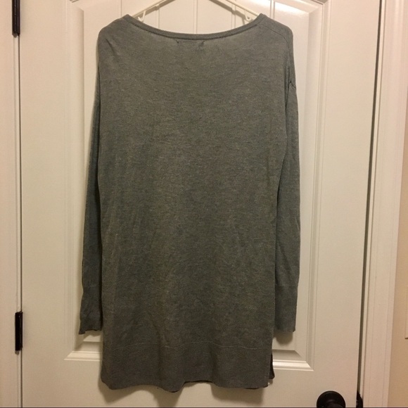 Mossimo Long Grey Sweater Size Small - Picture 5 of 6